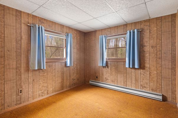 Empty room, Interior, Wooden Walls