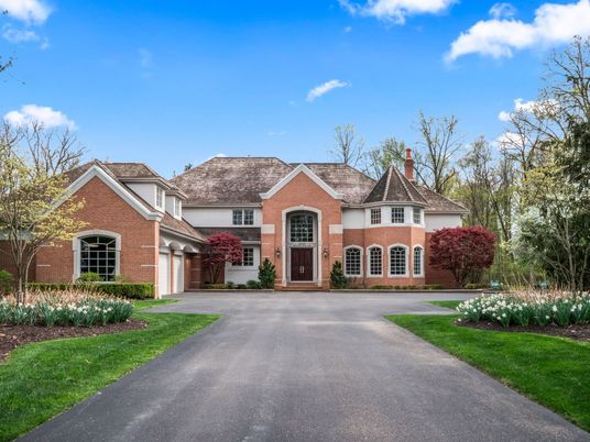 Attached, Exterior, Facade, Brick Facade, French Provincial