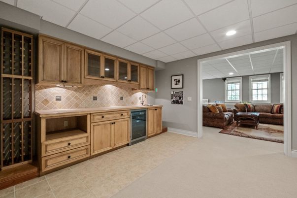 Interior, Kitchen, Living room, Recessed Lighting
