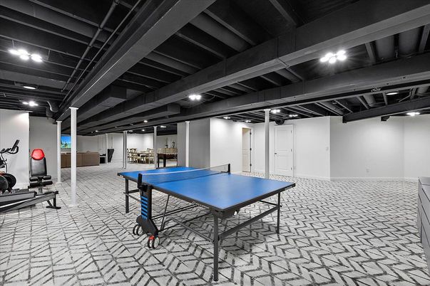 Fitness Equipment, Game Room, Interior, Recessed Lighting