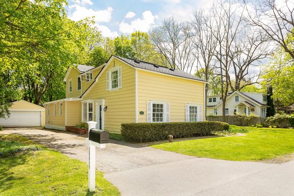 Backyard, Detached Garage, Exterior, Facade, Cape Cod