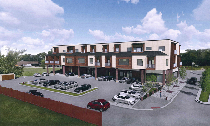 Exterior, Facade, Rowhouse