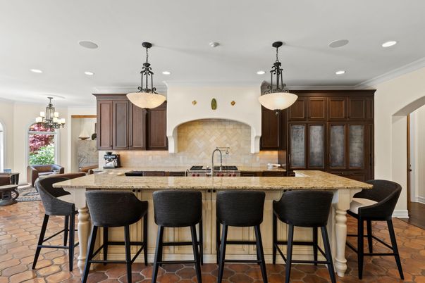 Chandelier, Interior, Kitchen, Pendant Lights, Recessed Lighting