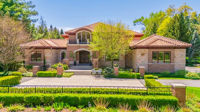 Backyard, Exterior, Facade, Mediterranean