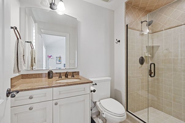 Bathroom, Glass Shower, Interior