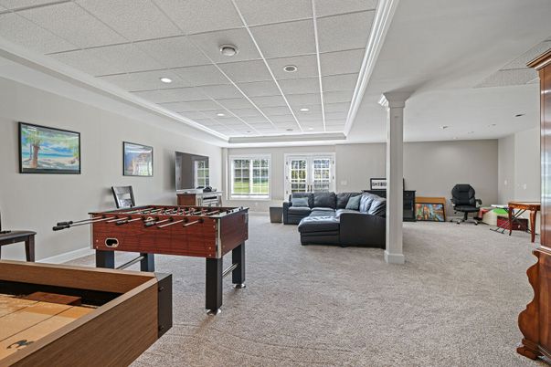 Game Room, Interior, Living room, Recessed Lighting