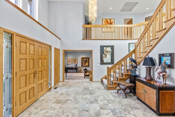 Chandelier, Interior, Recessed Lighting