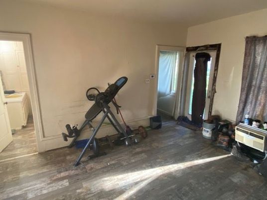 Fitness Equipment, Interior, Wood Texture Flooring