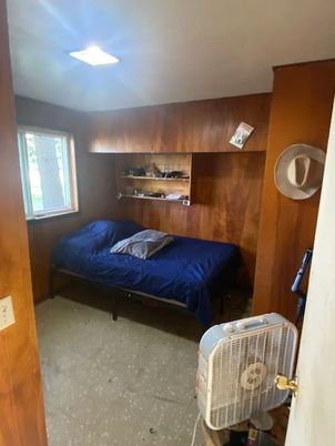 Bedroom, Interior, Wooden Walls