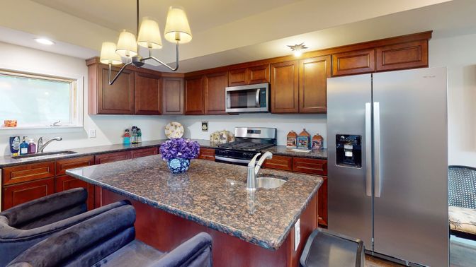 Interior, Kitchen, Recessed Lighting, Stainless Steel Appliances