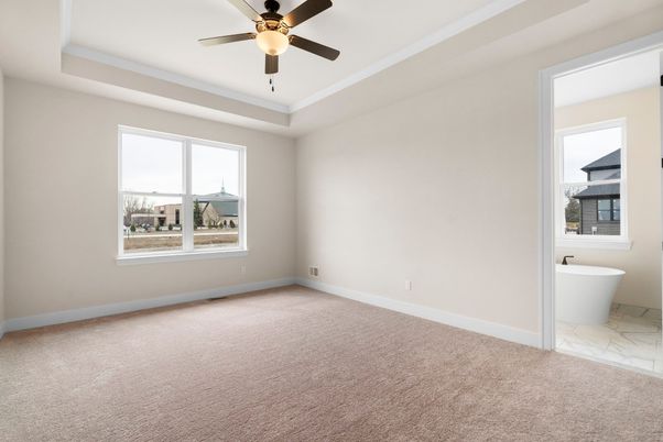 Bathroom, Empty room, Free Standing Baths, Interior, Marble