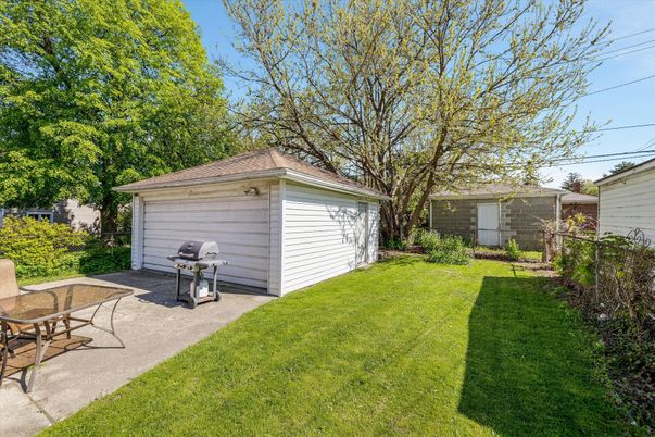 Backyard, Detached Garage, Exterior