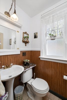 Bathroom, Interior, Wooden Walls