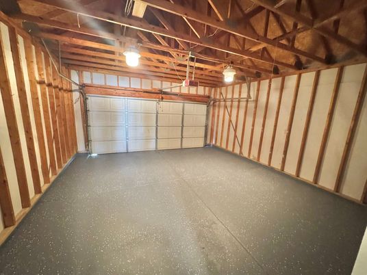 Garage, Interior, Wooden Beams, Wooden Ceilings, Wooden Walls