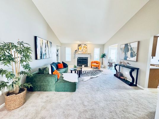 Fireplace, Interior, Living room