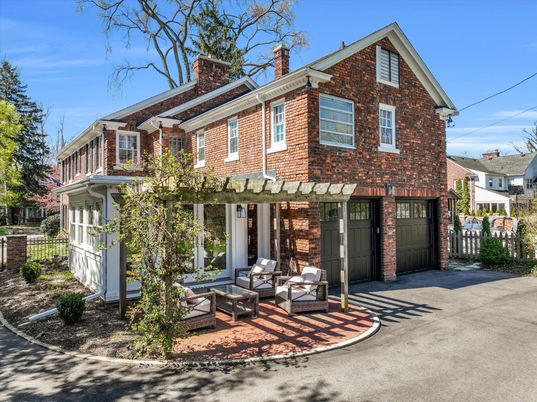 Attached, Exterior, Facade, Brick Facade, Brick Traditional