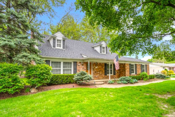 Exterior, Facade, Brick Facade, Cape Cod