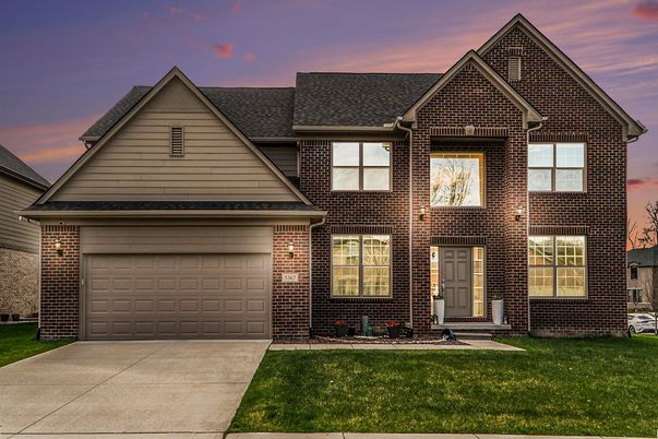 Attached, Exterior, Facade, Brick Facade, Brick Traditional