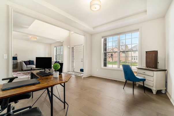 Home Office, Interior, Wood Texture Flooring