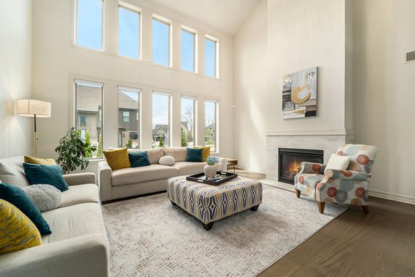 Fireplace, Interior, Living room, Wood Texture Flooring