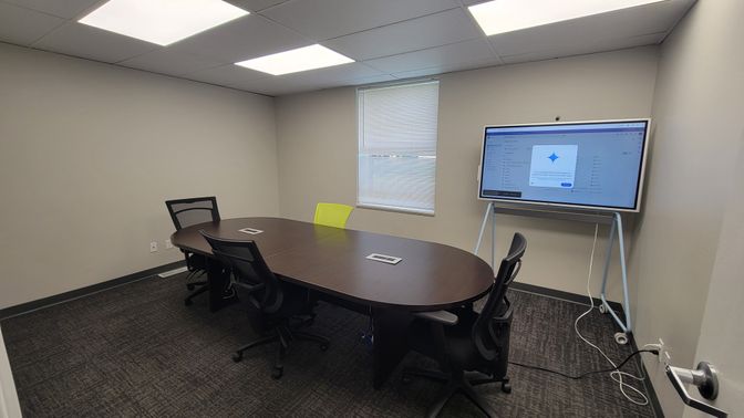 Home Office, Interior, Recessed Lighting