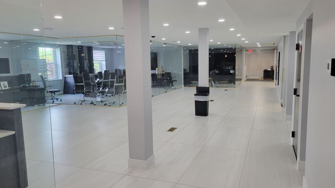 Fitness Equipment, Interior, Recessed Lighting
