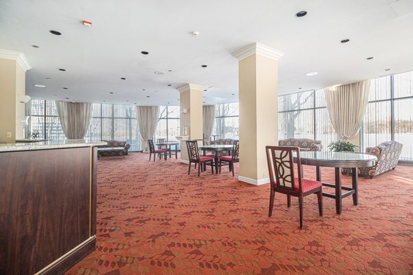 Dining room, Interior, Recessed Lighting