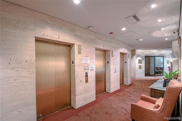 Elevator, Interior, Recessed Lighting