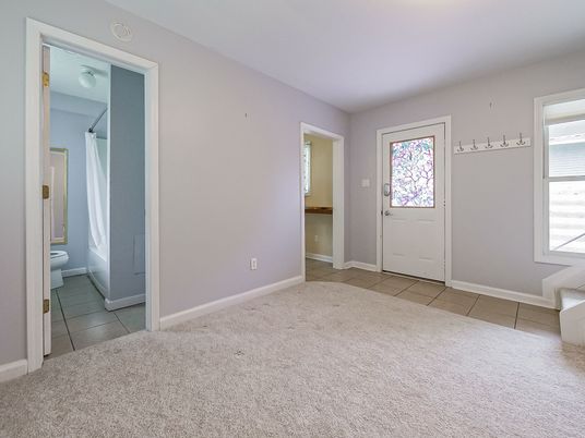 Bathroom, Empty room, Interior