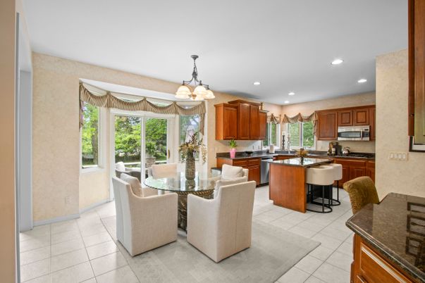 Dining room, Interior, Kitchen, Pendant Lights, Recessed Lighting