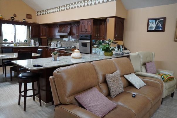 Dining room, Interior, Kitchen, Living room