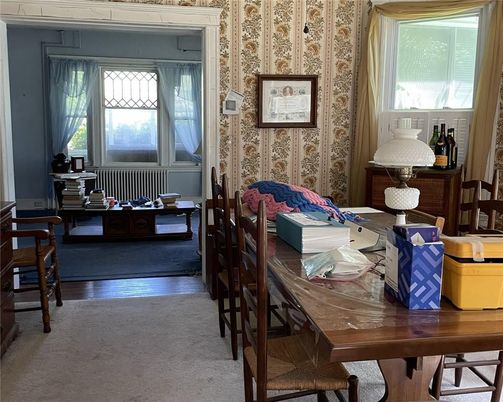 Dining room, Interior, Wood Texture Flooring