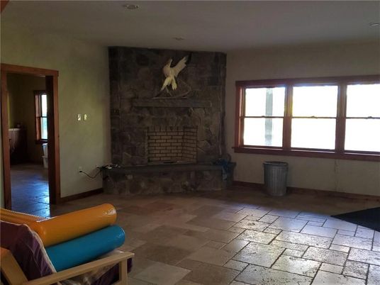Fireplace, Interior, Stone Walls