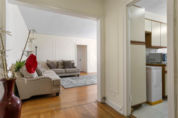 Interior, Kitchen, Living room, Wood Texture Flooring