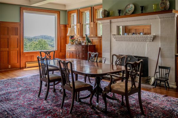Dining room, Interior, Wood Texture Flooring