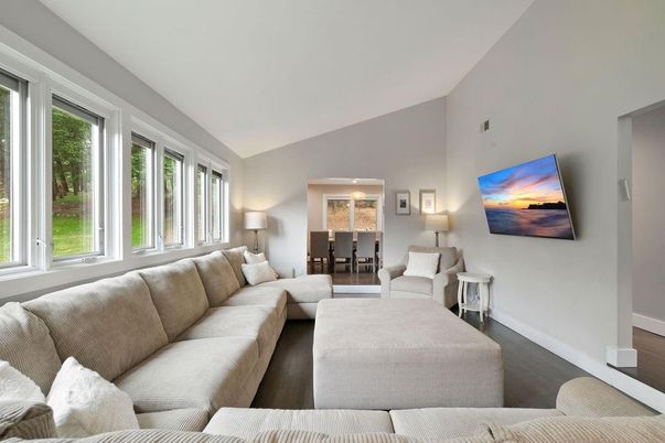Dining room, Interior, Living room, Wood Texture Flooring