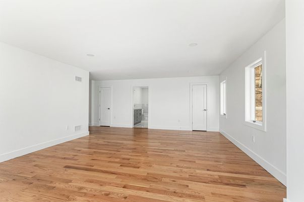 Empty room, Interior, Wood Texture Flooring