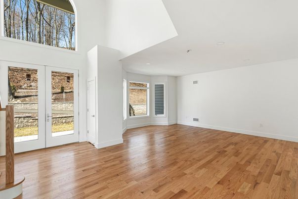 Empty room, Interior, Wood Texture Flooring