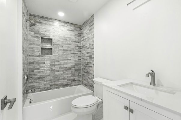 Bathroom, Interior, Recessed Lighting
