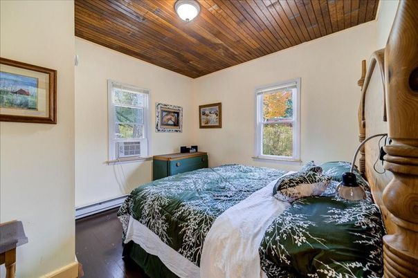 Bedroom, Interior, Wooden Ceilings, Wood Texture Flooring