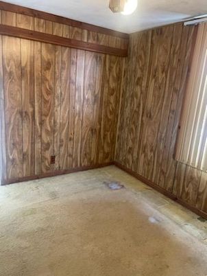 Empty room, Interior, Wooden Walls