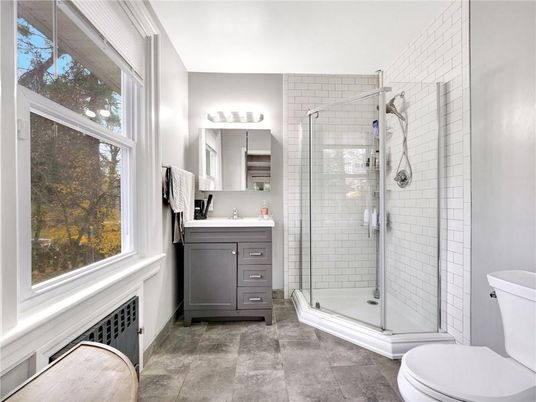 Bathroom, Glass Shower, Interior