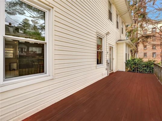 Exterior, Wood Texture Flooring