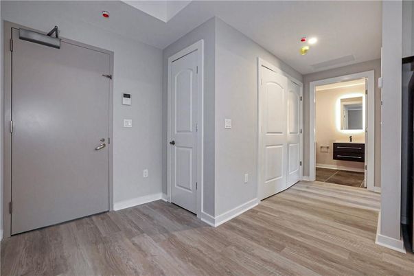 Interior, Recessed Lighting, Wood Texture Flooring