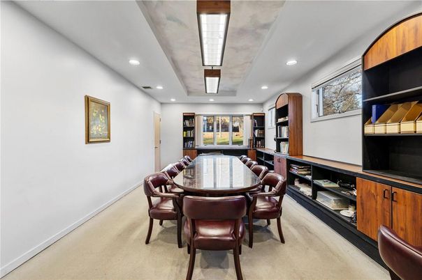 Dining room, Game Room, Interior, Recessed Lighting