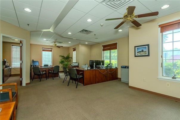 Home Office, Interior, Recessed Lighting