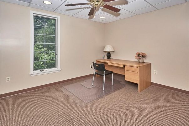 Home Office, Interior, Recessed Lighting