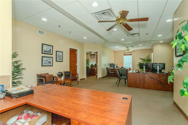 Home Office, Interior, Recessed Lighting