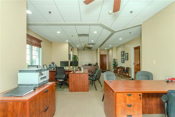 Home Office, Interior, Recessed Lighting