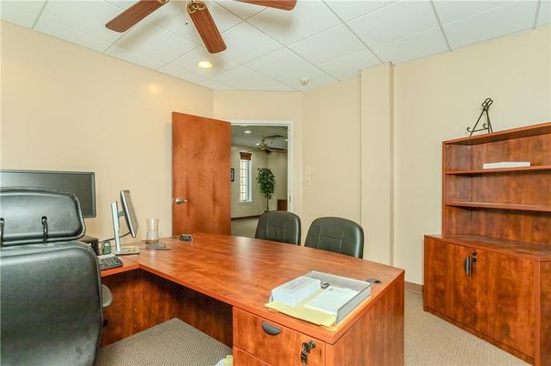 Home Office, Interior, Recessed Lighting